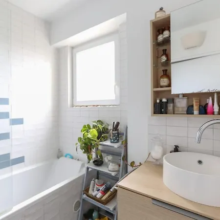 Apartment Nice Design Apt With Balcony And View On Paris